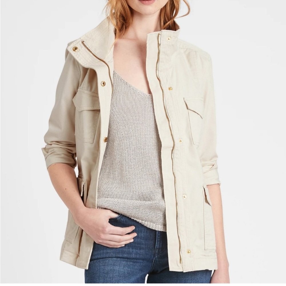 NWT Banana Republic Classic Utility Jacket XSmall